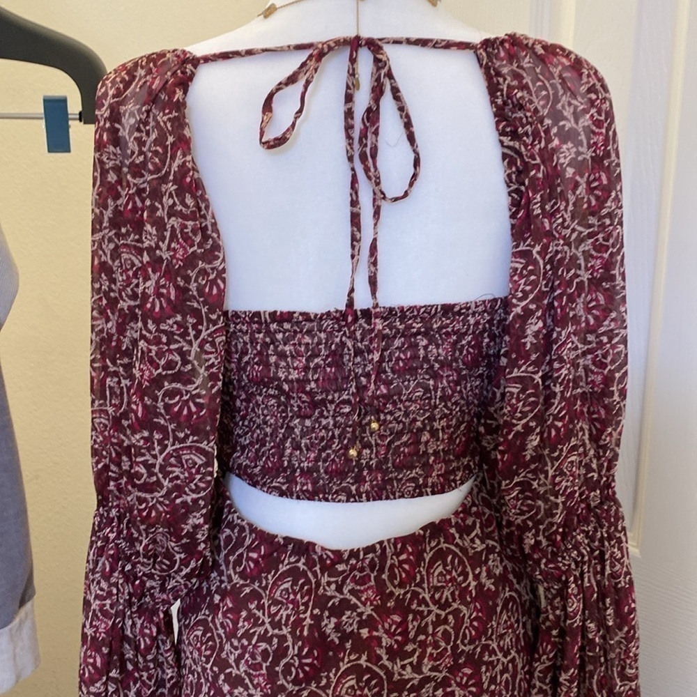 BNWT Stunning!! Free People Floral Midi Dress - Picture 7 of 10
